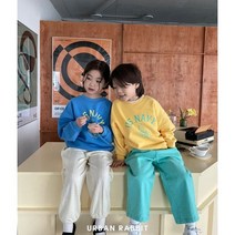 오버핏 쭈리 맨투맨 티셔츠 남아 여아 유아 아동 키즈 주니어 초등학생 S-JM