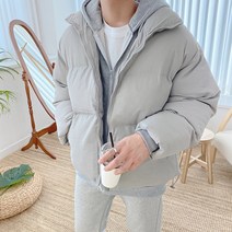 맨즈셀렉터 남녀공용 웰론 오리털 숏 패딩