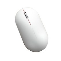 블루투스마우스 무선마우스 Xiaomi-무선 마우스 2 휴대용 게임 1000dpi 2.4GHz 와이파이 연결 광학 맥, 01 white