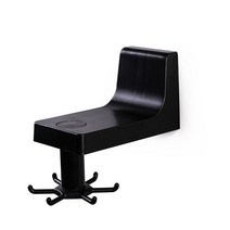 농기구 로터리 삽벽걸이 형 후크 펀치 없는 선반 스푼 삽 욕실 수납, 06 lk