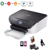 삼성전자 SL-J2160W무선잉크젯복합기 무한잉크 완벽장착 민원24지원 무선wifi 자동양면인쇄, 삼성전자 SL-J2160W+프리미엄무한잉크