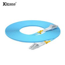 10G OM4 광섬유 패치 코드 2 코어 멀티 모드 듀플렉스 2.0 3.0mm SC-SC FC-FC LC-LC ST-ST 점퍼 케이블, 15M_FC-FC 3.0mm
