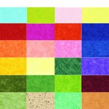 예한한지 색운용지 1장 640*940mm 색한지 예단한지 포장용 공예용 창호용 조명용, 06귤색