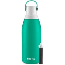 브리타 Brita 정수 텀블러 물통 스테인리스 보온보냉 기능, 946ml, Jade