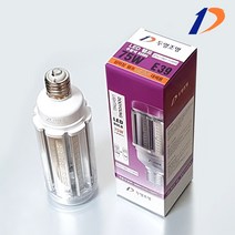 두영조명 LED 콘벌브 보안등 75W 투명 주광색(6500K) E39 에너지소비효율1등급