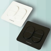 진흥전기 J시리즈 디자인 스위치 2개용 5구 2colors, HS 화이트