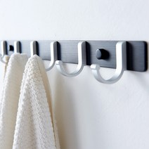 하모니 심플 디자인 벽옷걸이, 1개, 7단
