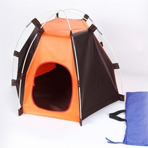 강아지 고양이 미니 방수 펫텐트 경량 야외 야외개집 선물 야영 텐트집 반려견 글램핑