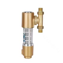 지하수 여과기 수돗물 가정용 정수 농막 녹물 제거, 사이드 미터 범용 업그레이드 8T 로컬 골드