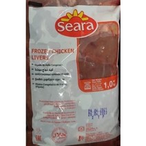 S.N. FOOD SEARA FROZEN HALAL CHICKEN LIVER (씨에라 냉동닭간) 1KG/1팩, 1kg, 1개
