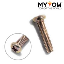 셀프시공 둥근머리 머신 볼트 4mm 십자 스크류 나사 PH형 피스 십자홈볼트-72394EA, 4X10mm