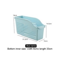냉장평대 주방 잡다한 보관 케이스 바퀴가 달린 책상 정리함 냉장고 조미료 병 야채 용기, 6.6