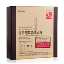 한국야쿠르트 발휘 발효홍삼 스틱, 10ml, 30개x11세트