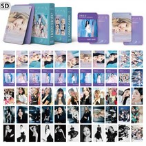 트와이스굿즈 지효 스페셜 포카 컬렉션 55장 선물추천, SD-55 트와이스 블루카드