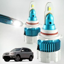 오래가는 D24 싼타페CM LED 안개등 전조등 1200루멘, 옵션 선택:H8 2개 1세트, 단품