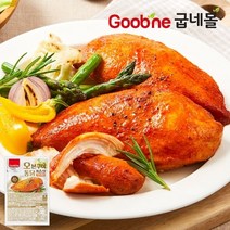 굽네 [굽네] 오븐구이 통 닭가슴살 매콤바베큐 1팩_CR01, 상세페이지참조