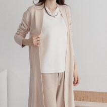 로브가디건 롱 가을 랩 가디건 니트롱 빅사이즈