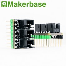 CNC컨트롤러 MKS 3MOS 모듈 3 팬 브레이크 아웃 보드 Robin Nano V3 Monster8 tinbee GEN L 3d 프린터 마더, 한개옵션0