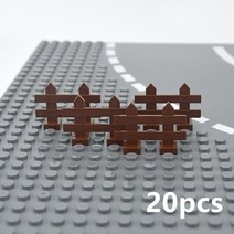 한글타자기 수동 옛날 레트로 빈티지 인테리어 소품 도시 친구의 집 MOC 부품 울타리 계단 사다리 빌딩 블, 29 20pcs
