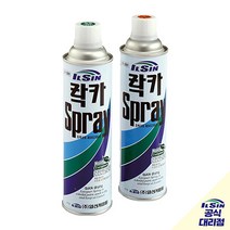 [오비아이]일신 케미칼 CNA 락카 스프레이 페인트 420ml, 무광투명