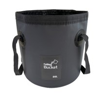 캠핑 설거지통 야채 과일 세척 세차 야외 피크닉 물통, black(블랙)_20L