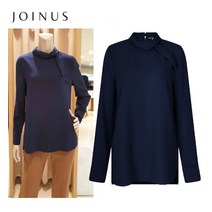 조이너스 조이너스 하이넥숄 절개 블라우스-JW19RB0203181A