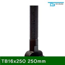 MDG4738 T-슬롯볼트 TB16x250 250mm M16x2.0P (1EA) 볼트/슬롯볼트/커플링너트/클램프