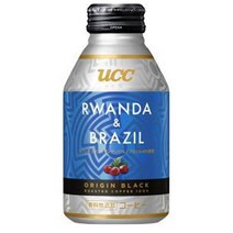 일본 UCC 르완다 브라질 오리진 블랙 커피 275g 24개