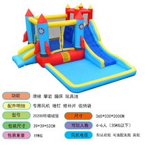 에어바운스 가정용 홈 실내 대형 놀이터 에어 미끄럼틀 물놀이 슬라이드 야외 놀이기구 유치원, K