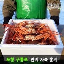 이츠올릿 포항 구룡포 연지 자숙 홍게 4kg 울산 영덕 박달 대게 대구 울진 홍개, 고급 A급_3kg 12미 (수율 85%내외), 1개