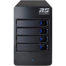 일본직발송 3. HIGHPOINT 4 BAY RAID5 스토리지 인클로저 USB 3.1GEN2 ROCKETSTOR 6114V 일본 정규 대리점, One Size_One Color, 상세 설명 참조0
