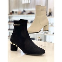 [닥스] DAKS 여성 5cm 앵클라인 장식 포인트 앵클 부츠 DIB204 (P002390