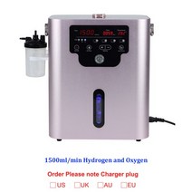 미니 수소수 정수기 물통 물병 수소 흡입 기계 산소 발생기 순수 H2 흡입기 물병 1500ml 600ml, 05 1500ml H2 O2 Mixed