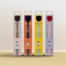 [칫솔공장] 향균 10초 혀클리너 (4color), 1개, 30g, 혀클리너 - 네이비