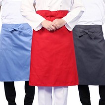 웰컴가운 허리 앞치마 급식 단체 식당 행사 서빙 일식 AE21, 1개, AE21_회색