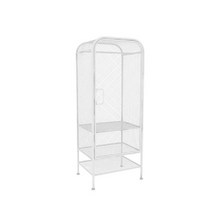 철제 옷장 행거 장롱 행거형 시스템행거 드레스룸 수납장 스탠드 옷걸이 시스템옷장, D 화이트 60x50x170