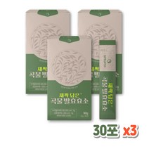 저분자 발효 임산부 소화 효소 새싹 비건 단백질 탄수화물 효소 30포 x3