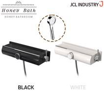 JCL J3 CLASSIC 2way 샤워 선반형 수전 블랙 화이트 선반샤워기