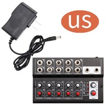 오디오 인터페이스 믹서 오인페 파워드 음향 장비mix5210 dj 네트워크 라이브 방송, mix5210-us