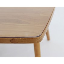 커버컴퍼니 프리미엄 항균 투명매트 2mm 식탁 테이블 책상, 2mm 프리미엄 항균투명매트, 10.120cmX10cm