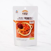 [메가마트]CJ 다담 매콤달콤 떡볶이 양념 150g, 1개