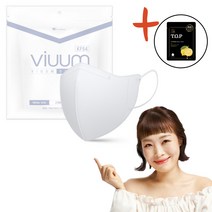 비움디럭스 KF94 새부리형 화이트 마스크, 중형, 200매