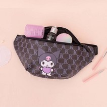 산리오 캐릭터 패턴 힙색