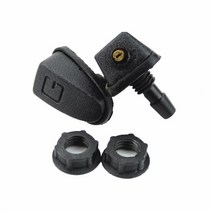 와이퍼 자동차 팬 모양의 노즐 BMW E34 E30 F30 F10 X5 E53 E46 E39 E90 E36 E60, [01] 2PCS