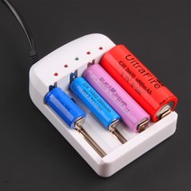 리튬 이온 철 인산염 니켈 수소 Ni-Cd 충전식 배터리 26650 AA, 02 EU plug