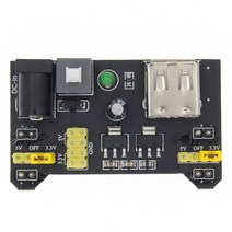 DIY 로봇코딩 코딩교육 코딩장난감 로봇과학 로봇만들기 로봇장난감 MB-102 MB102 브레드 보드 400 830 포인트 65 점퍼 와이어 솔더리스 PCB 빵 테스트 Arduin, [01] Module Black