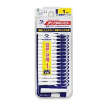 건강두배로 잭스 덴탈프로 치간칫솔 사이즈 1 (SSS) 통과경 0.7mm 15p, 1개, 15개