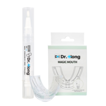 닥터홍 치아 미백 세트 - 셀프 치아 미백제 미백 치약 누렁니 누런니 화이트닝 겔 젤 패치 기계, 치아 미백제 + 마우스피스