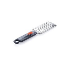 GSI 아웃도어 팩 강판 - 음식 치즈 야채 및 과일용 휴대용 강판 - 배낭 여행 캠핑 및 여행, Stainless Steel / Silicone, Pack Grater