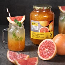 [노브랜드] 자몽차 2kg, 1병, 1개